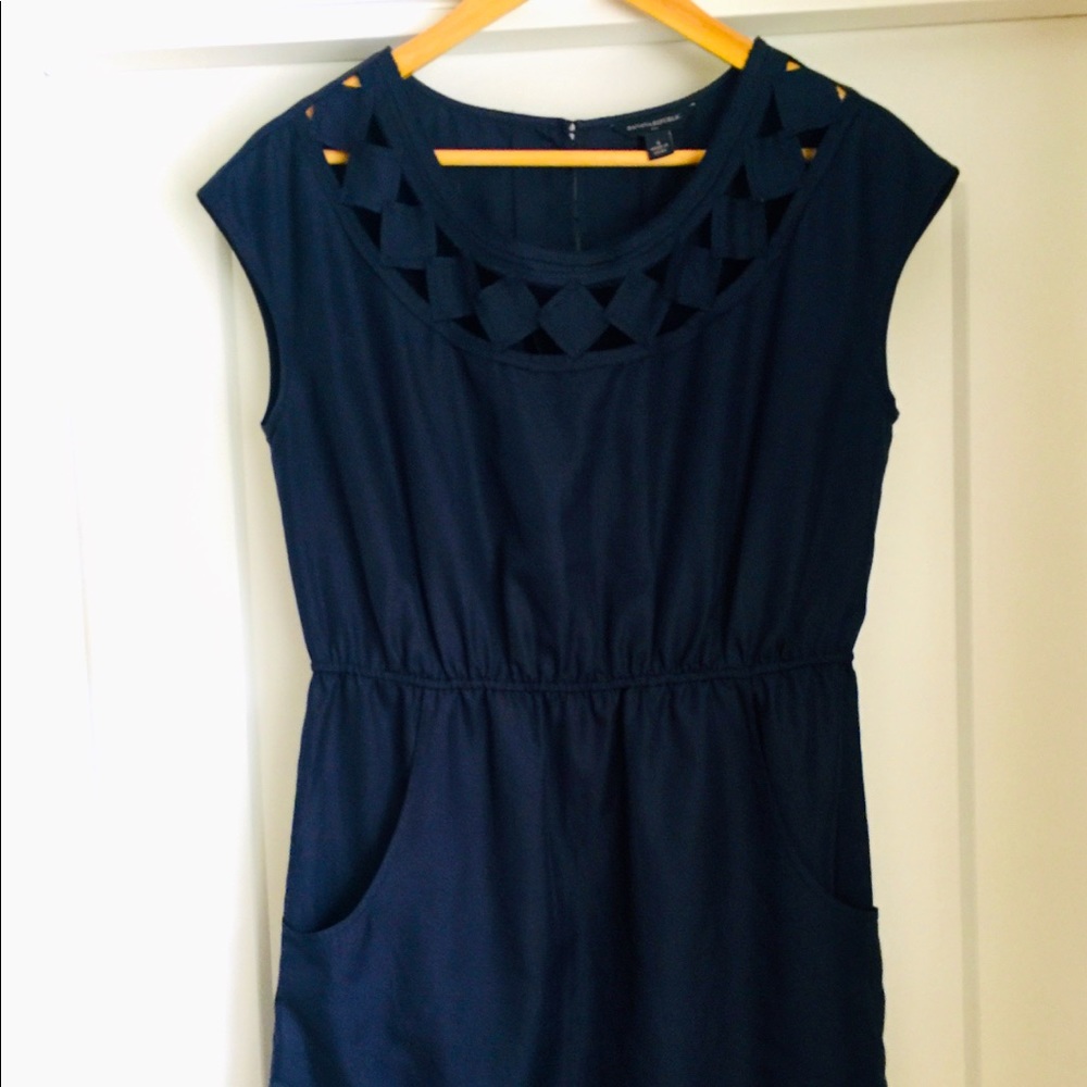 Navy blue shift dress Banana Republic 👗